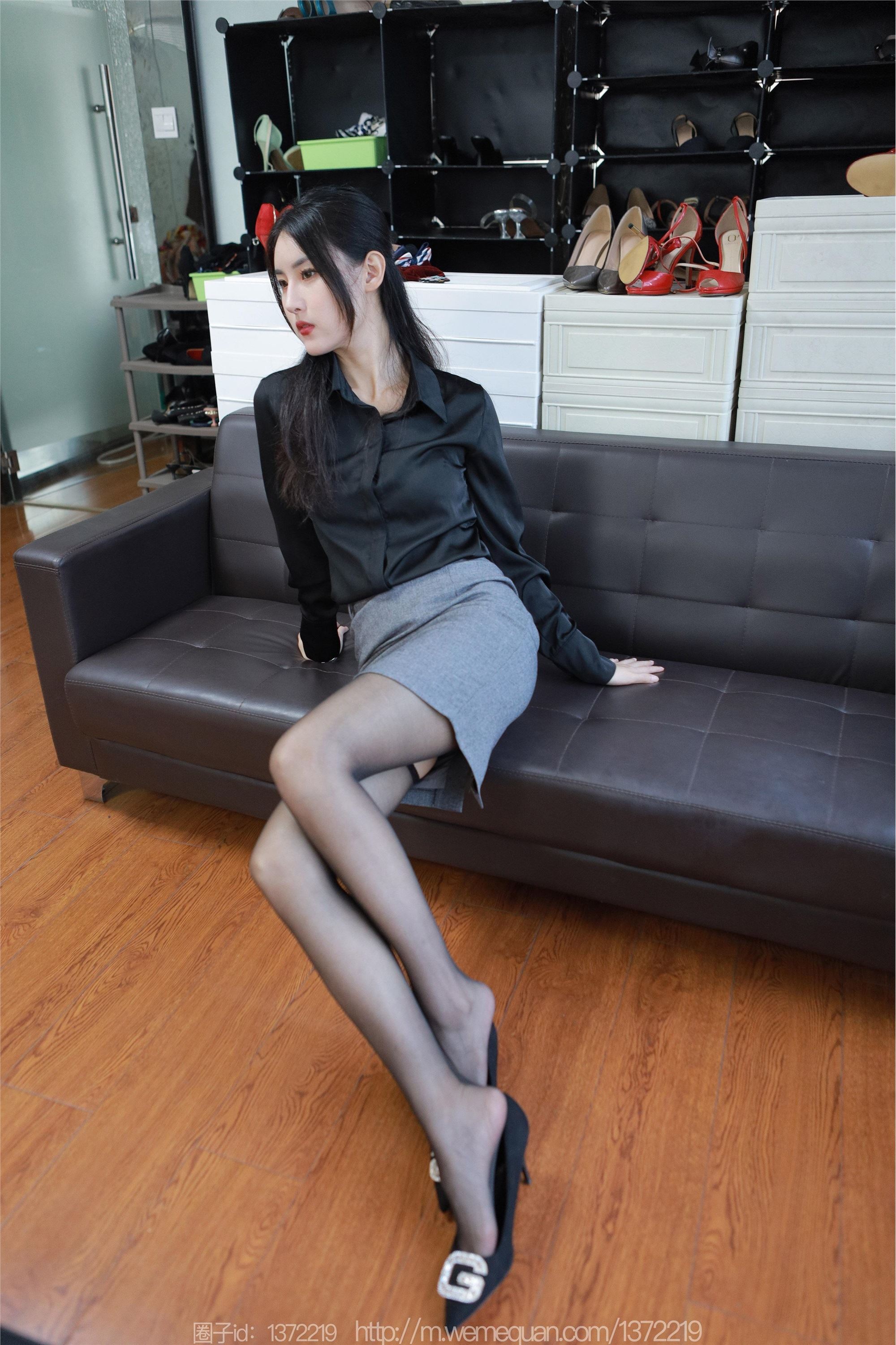 IESS异思趣向  2023.05.12 丝享家 1449 小宝《灰裙OL》